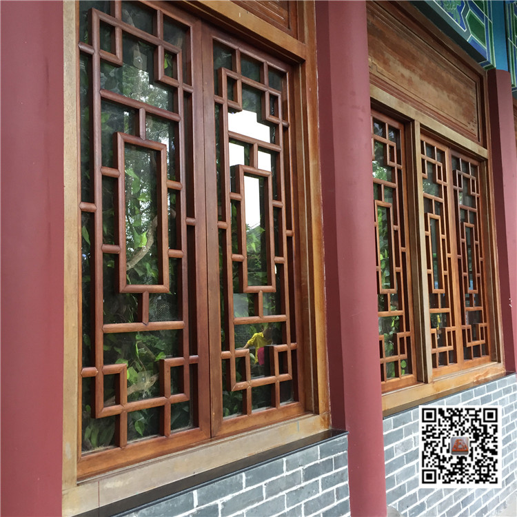 故居修缮仿古铝窗花定制