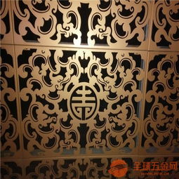 赤峰方通铝花格装饰 中式铝花格幕墙 焊接铝窗花格厂家