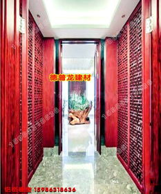 供应连锁餐厅装饰铝花格 铝合金花格窗定制厂家l铝窗花