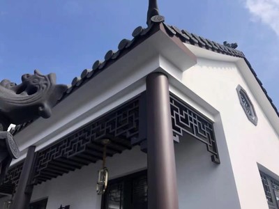 铝窗花外墙 木纹铝窗花 学校仿古铝窗花 茶楼中式花格窗厂家定制