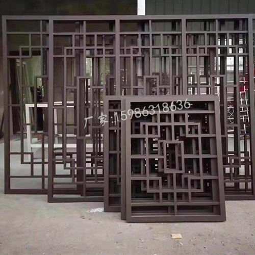 木纹复古铝窗花生产厂家批发产品质量