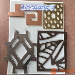 广州方通铝窗花厂家 仿古木纹铝窗花引领传统与现代的完美融合