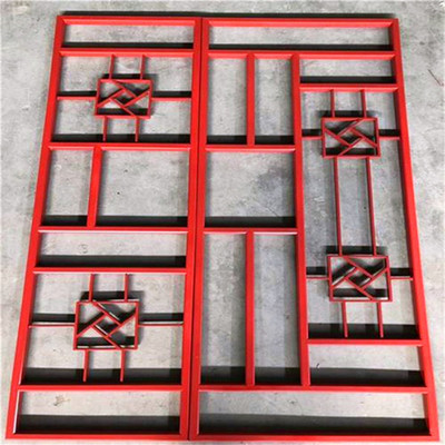 仿木纹铝窗花 古典韵味与现代工艺的完美融合