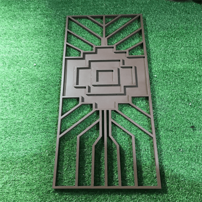 防盗型仿古四方管木纹铝窗花 材质元素与成本单价解析