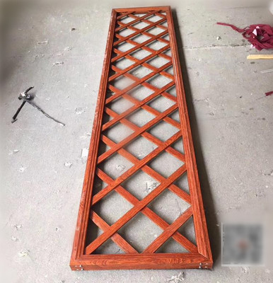 校园宿舍仿古铝窗花格 传统美学与现代安全的融合